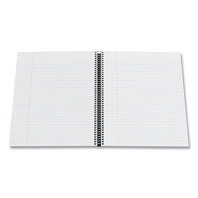 TRU RED Three-Subject Notebook, Twin-Wire, Medium/College Rule, Teal Cover, (150) 11 x 8.5 Sheets (TUD24422981)