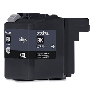 Brother LC109BKS Innobella Super High-Yield Ink, 2,400 Page-Yield, Black