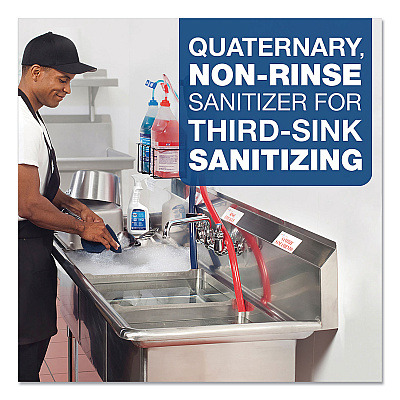 Clean Quick Broad Range Quaternary Sanitizer, Sweet Scent, 1 gal Bottle, 3/Carton (PGC07535)