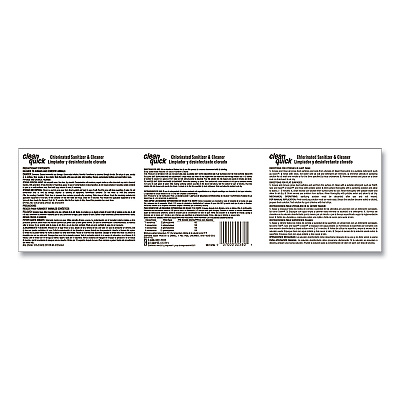 Clean Quick Powdered Sanitizer/Cleanser, 10 lb Bucket, 3/Carton (PGC02580)