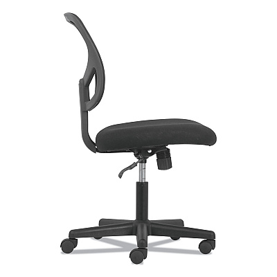 Sadie 1-Oh-One Mid-Back Task Chairs, Supports Up to 250 lb, 17" to 22" Seat Height, Black (BSXVST101)