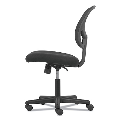 Sadie 1-Oh-One Mid-Back Task Chairs, Supports Up to 250 lb, 17" to 22" Seat Height, Black (BSXVST101)