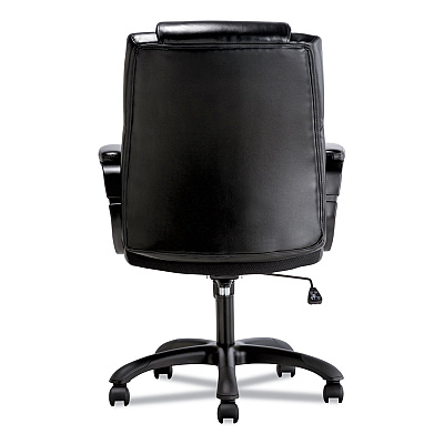Sadie Mid-Back Executive Chair, Supports Up to 225 lb, 19" to 23" Seat Height, Black (BSXVST305)