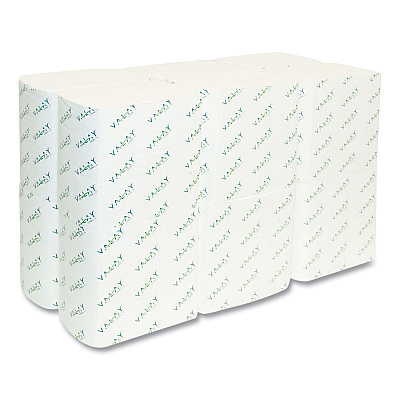 Morcon Tissue Valay Interfolded Napkins, 1-Ply, White, 6.5 x 8.25, 6,000/Carton (MOR4545VN)