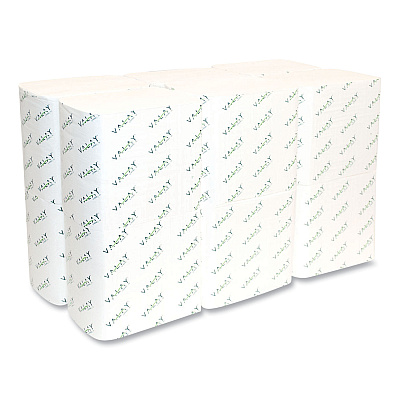 Morcon Tissue Valay Interfolded Napkins, 2-Ply, 6.5 x 8.25, White, 500/Pack, 12 Packs/Carton (MOR4500VN)