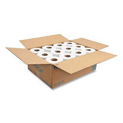 Morcon Tissue Morsoft Universal Roll Towels, 1-Ply, 8" x 350 ft, White, 12 Rolls/Carton (MORW12350)