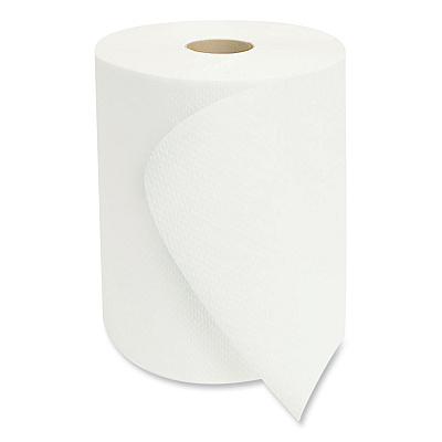 Morcon Tissue Morsoft Universal Roll Towels, 1-Ply, 8" x 800 ft, White, 6 Rolls/Carton (MORW6800)