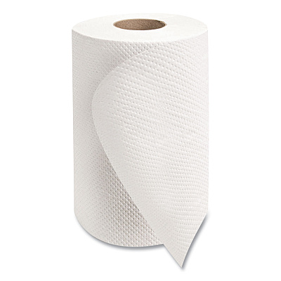 Morcon Tissue Morsoft Universal Roll Towels, 1-Ply, 8" x 350 ft, White, 12 Rolls/Carton (MORW12350)