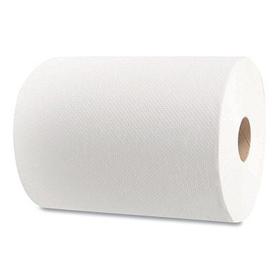 Morcon Tissue 10 Inch Roll Towels, 1-Ply, 10" x 800 ft, White, 6 Rolls/Carton (MORW106)