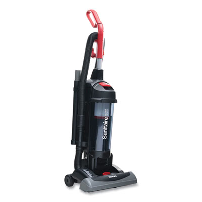 Sanitaire FORCE QuietClean Upright Vacuum SC5845B, 15" Cleaning Path, Black (EURSC5845D)