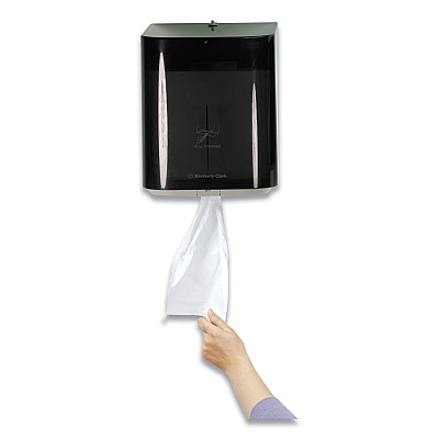 Kimberly-Clark In-Sight Sr. Center Pull Dispenser, 10.65 x 10 x 12.5, Smoke (KCC09335)