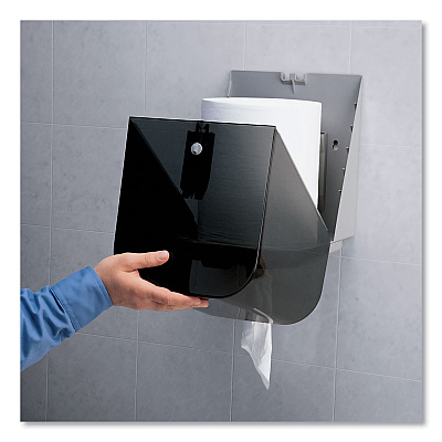 Kimberly-Clark In-Sight Sr. Center Pull Dispenser, 10.65 x 10 x 12.5, Smoke (KCC09335)