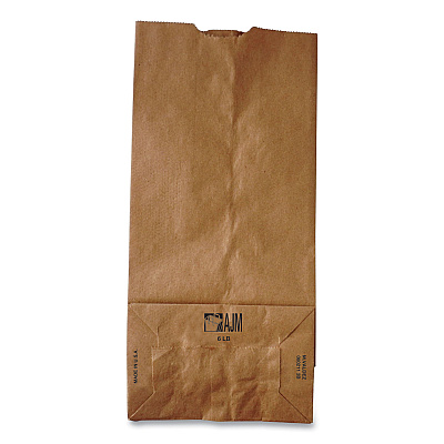 General Grocery Paper Bags, #6 Size, 6" x 3.63" x 11.06", Natural, 500/Bundle (BAGGK6500)