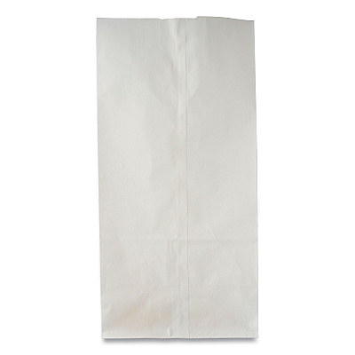 General Grocery Paper Bags, #2 Size, 4.31" x 2.44" x 7.88", White, 500/Bundle (BAGGW2500)