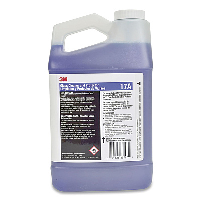 3M Glass Cleaner and Protector Concentrate, 2 L Bottle, 4/Carton (MMM17A)