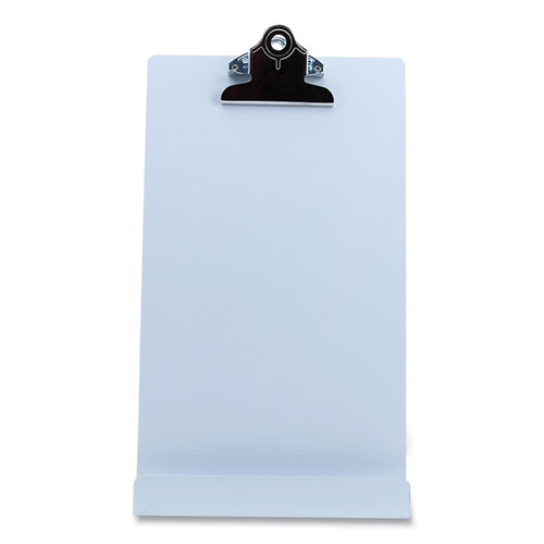 Saunders Free Standing Clipboard and Tablet Stand, 1" Clip Capacity, Memo Size: Holds 6 x 9 Sheets, White (22531)