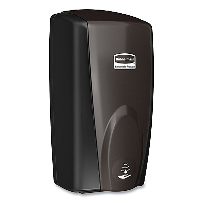 Rubbermaid Commercial AutoFoam Touch-Free Dispenser, 1,100 mL, 5.18 x 5.25 x 10.86, Black/Black Pearl, 10/Carton (RCP750127CT)