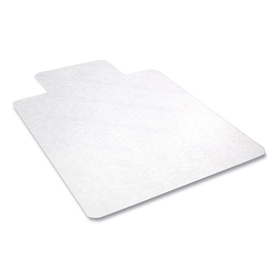 deflecto Antimicrobial Chair Mat, Rectangular, 48 x 36, Clear (DEFCM2E112AM)