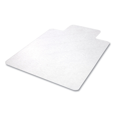 deflecto Antimicrobial Chair Mat, Rectangular, 48 x 36, Clear (DEFCM2E112AM)