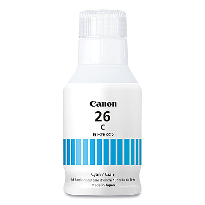 Canon 4421C001 (GI-26) Ink, 14,000 Page-Yield, Cyan
