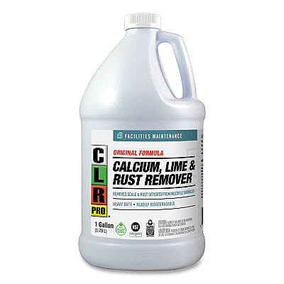 CLR PRO Calcium, Lime and Rust Remover, 1 gal Bottle, 4/Carton (JELCL4PRO)