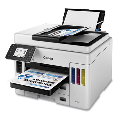 Canon MAXIFY GX7020 Wireless MegaTank All-in-One Inkjet Printer, Copy/Fax/Print/Scan (CNM4471C002)