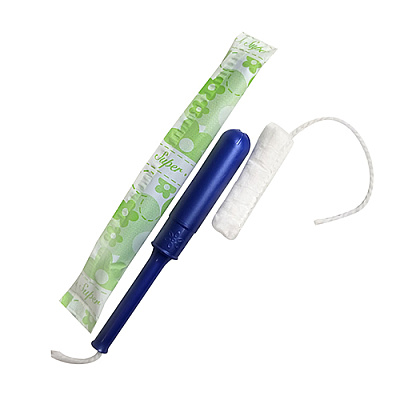 HOSPECO Plastic Applicator Tampon, Bulk Pack, Super Absorbency, 500/cs, Case Of 500 (PS500)