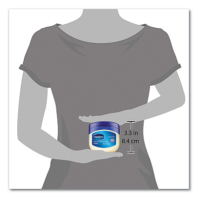 Vaseline Jelly Original, 13 oz Jar, 24/Carton (UNI34500CT)