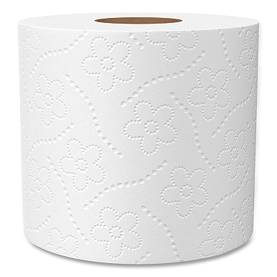 Seventh Generation 100% Recycled Bathroom Tissue, Septic Safe, Individually Wrapped Rolls, 2-Ply, White, 500 Sheets/Jumbo Roll, 60/Carton (SEV137038)