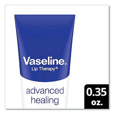 Vaseline Lip Therapy Advanced Lip Balm, Original, 0.35 oz Tube (UNI75000EA)