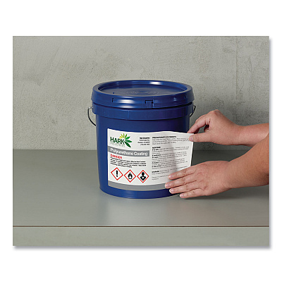 Avery UltraDuty GHS Chemical Waterproof and UV Resistant Labels, 4.75 x 7.75, White, 2/Sheet, 50 Sheets/Pack (AVE60522)