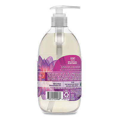 Seventh Generation Natural Hand Wash, Lavender Flower and Mint Scent, 12 oz, 8/Carton (SEV22926CT)