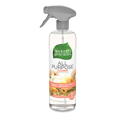 Seventh Generation Natural All-Purpose Cleaner, Morning Meadow, 23 oz Trigger Spray Bottle, 8/Carton (SEV44714CT)