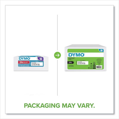 DYMO LW Address Labels, 1.13" x 3.5", White, 350 Labels/Roll, 24 Rolls/Box (2050813)