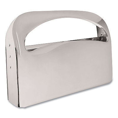 Boardwalk Toilet Seat Cover Dispenser, 16 x 3 x 11.5, Chrome (BWKKD200)