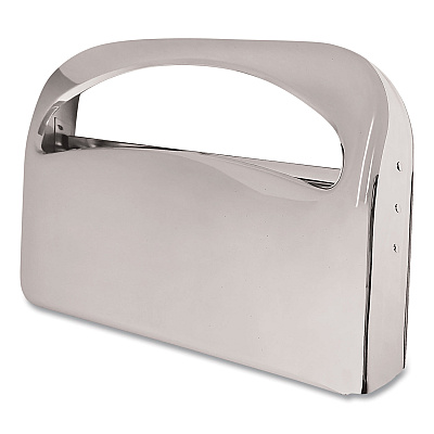 Boardwalk Toilet Seat Cover Dispenser, 16 x 3 x 11.5, Chrome (BWKKD200)