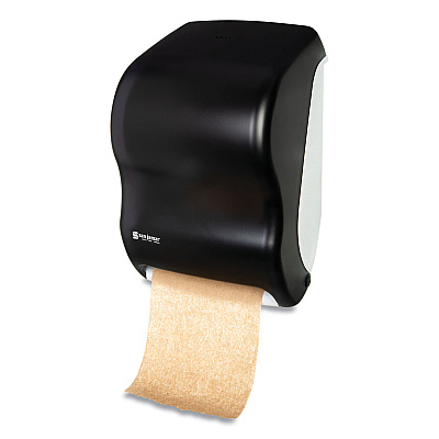 San Jamar Tear-N-Dry Touchless Roll Towel Dispenser, 11.75 x 9 x 15.5, Black Pearl (SJMT1300TBK)