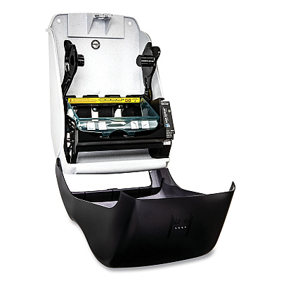 San Jamar Tear-N-Dry Touchless Roll Towel Dispenser, 11.75 x 9 x 15.5, Black Pearl (SJMT1300TBK)