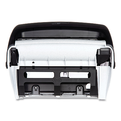 San Jamar Smart System with iQ Sensor Towel Dispenser, 11.75 x 9 x 15.5, Black Pearl (SJMT1400TBK)