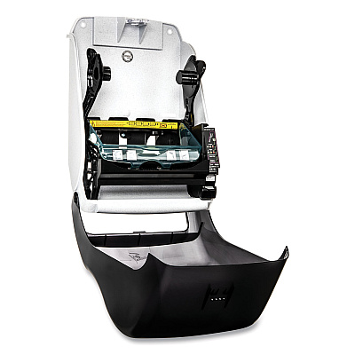 San Jamar Smart System with iQ Sensor Towel Dispenser, 11.75 x 9 x 15.5, Black Pearl (SJMT1400TBK)