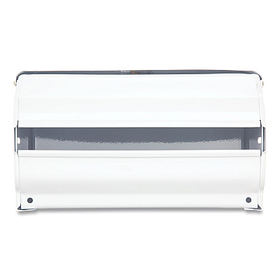 San Jamar Singlefold Paper Towel Dispenser, 10.75 x 6 x 7.5, White (SJMT1800WH)