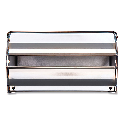 San Jamar Singlefold Paper Towel Dispenser, 10.75 x 6 x 7.5, Chrome (SJMT1800XC)