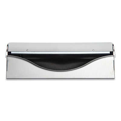 San Jamar C-Fold/Multifold Towel Dispenser, 11.38 x 4 x 14.75, Stainless Steel (SJMT1900SS)