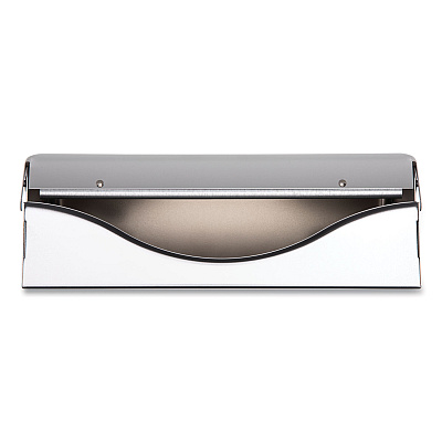 San Jamar Mini C-Fold/Multifold Towel Dispenser, 11.13 x 3.88 x 7.88, Chrome (SJMT1950XC)
