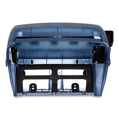 San Jamar Lever Roll Towel Dispenser, Oceans, 12.94 x 9.25 x 16.5, Arctic Blue (SJMT1190TBL)