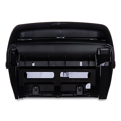 San Jamar Smart System with iQ Sensor Towel Dispenser, 11.75 x 9.25 x 16.5, Black Pearl (SJMT1490TBK)