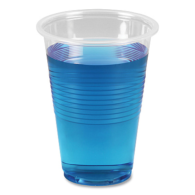 Boardwalk Translucent Plastic Cold Cups, 16 oz, Polypropylene, 50/Pack (BWKTRANSCUP16PK)