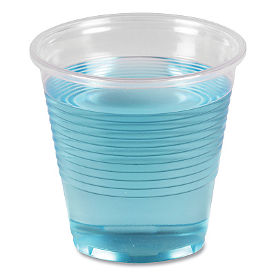 Boardwalk Translucent Plastic Cold Cups, 5 oz, Polypropylene, 100/Pack (BWKTRANSCUP5PK)