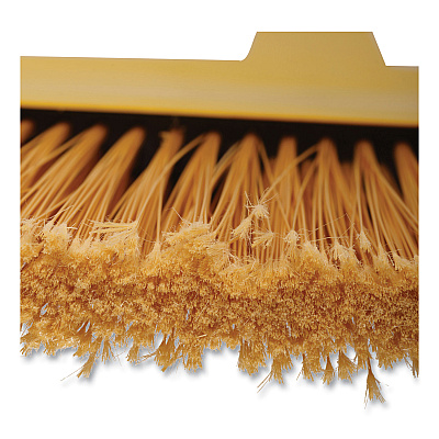 Boardwalk Angler Broom, 53" Handle, Yellow, 12/Carton (BWK932ACT)