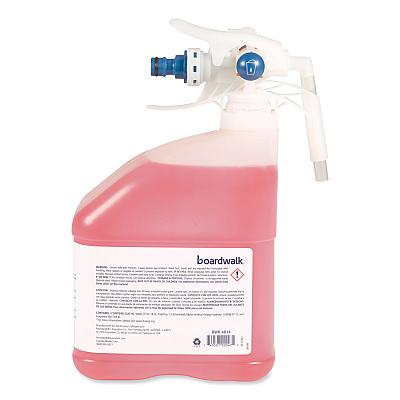 Boardwalk PDC Neutral Floor Cleaner, Tangy Fruit Scent, 3 Liter Bottle, 2/Carton (BWK4814)